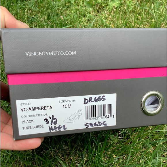 Vince Camuto suede sling back shoes 🖤🖤🖤 - Picture 8 of 9